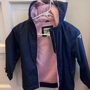 Oshkosh zip up girl jacket
